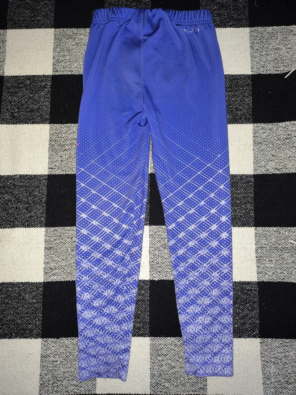 Nike Kids Blue 'Just Do It.' Leggings